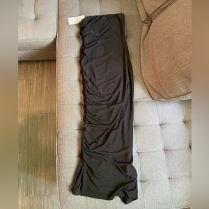 Zara black tube dress